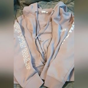 Van's zip up hoodie